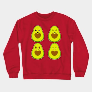 Happy Avocados Crewneck Sweatshirt